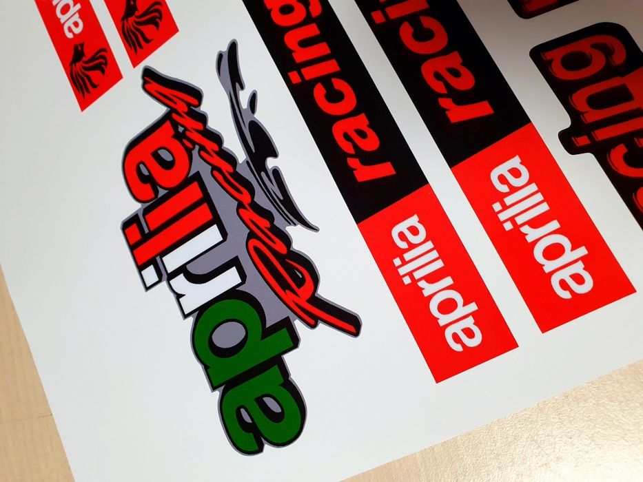 REDUCERE Stickere Aprilia A3 sticker moto scuter yamaha