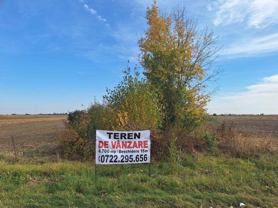 Teren vanzare Floresti-Stoienesti