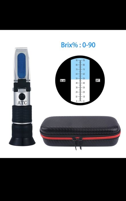 Рефрактометр для сахара brix 0 - 90%
