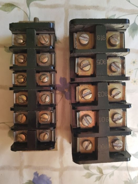 Клеммы 6-ти рядные