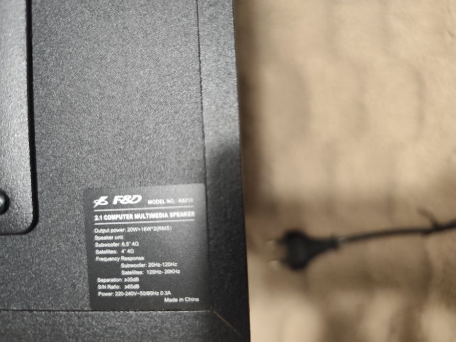 Активни колони F&D a521x