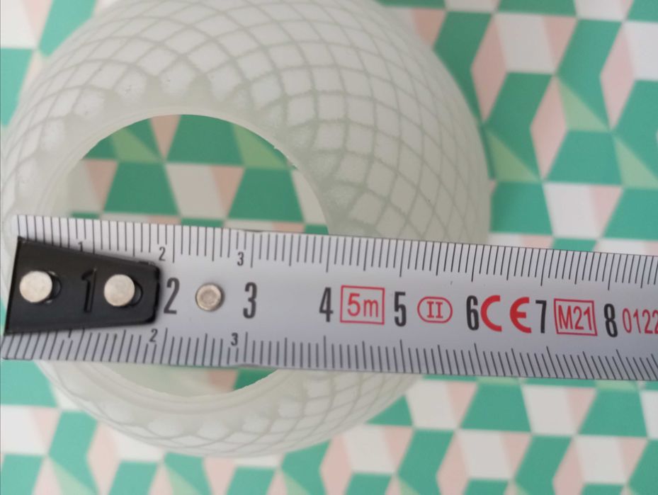 Set 2 abajururi din sticla lustra clasica E34033 ERSTE Abigail E27