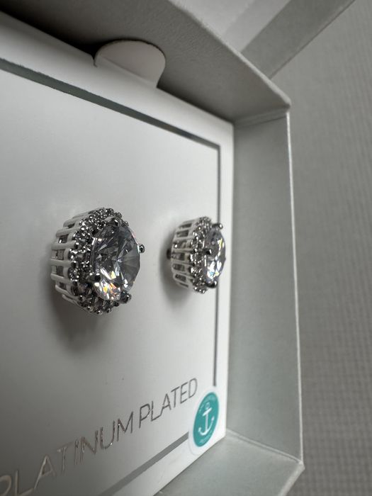 Cercei placați cu platină Icons Signature by Avon