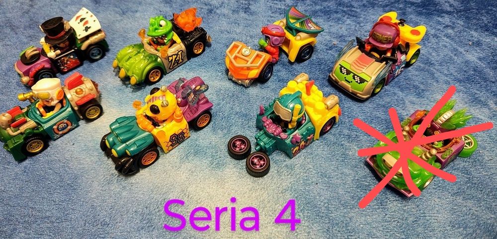 T-Racers, T Racers toate seriile de pe Romania plus seturi extra