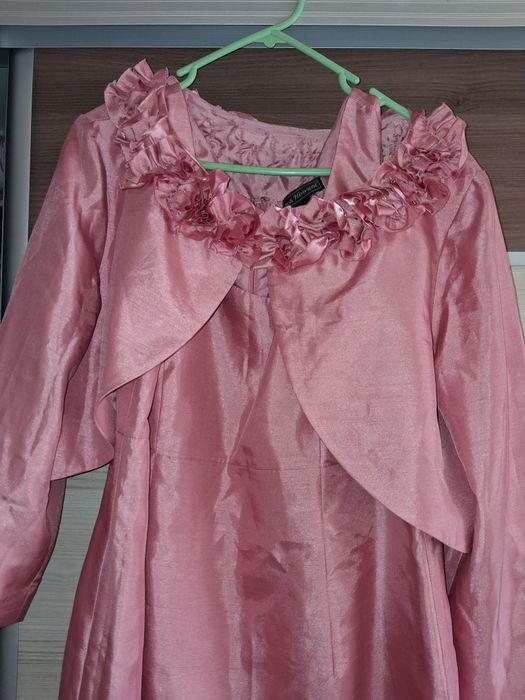 Sacou cu rochie roz