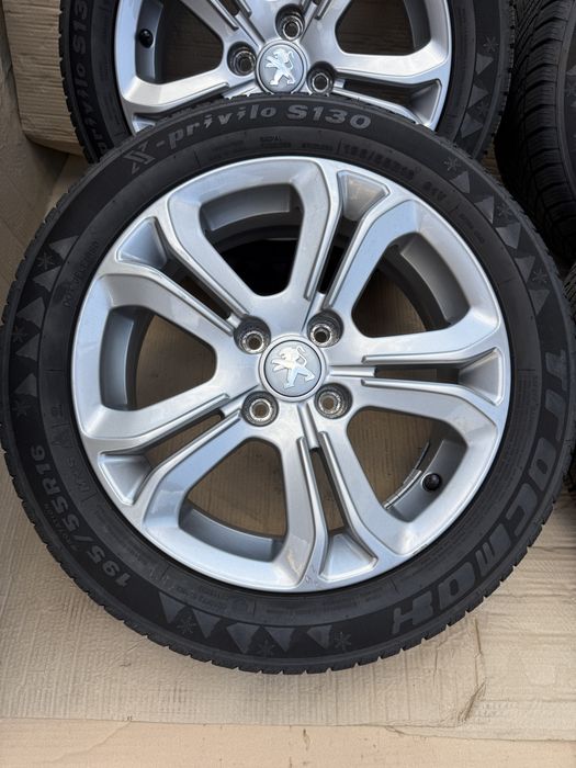 Оригинални джанти Peugeot 16” с гуми 195/55 R16 M+S – 6J ET23