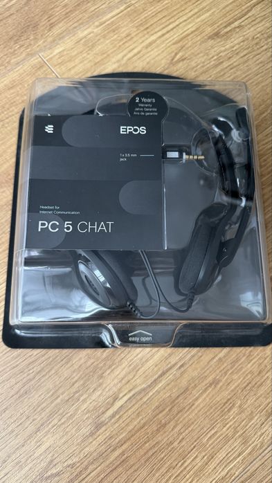 Căști cu microfon EPOS PC 5 CHAT – noi, sigilate