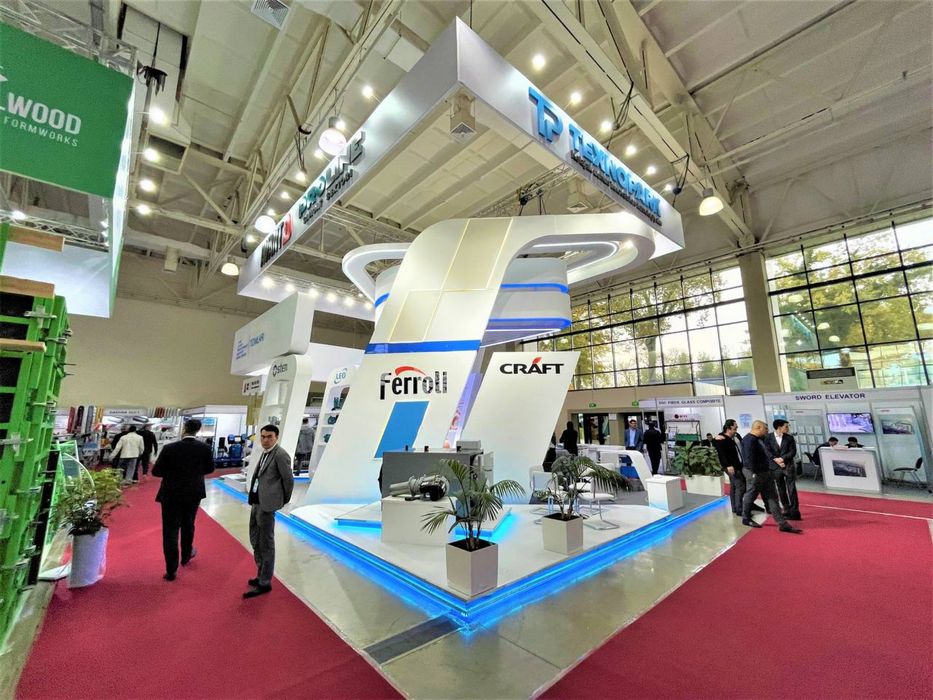 Стенд для выставки шоу-рум.  Stend show room