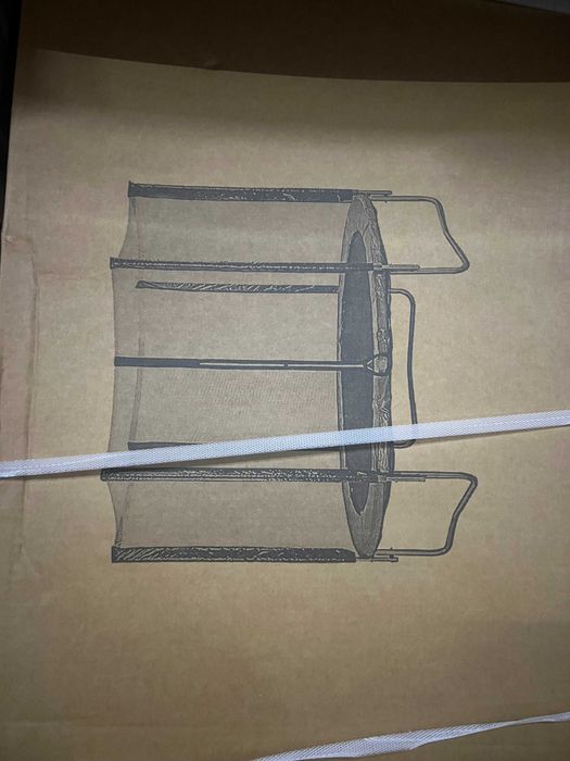 Trambulina diametru 183 cm, cu plasa de protectie albastra