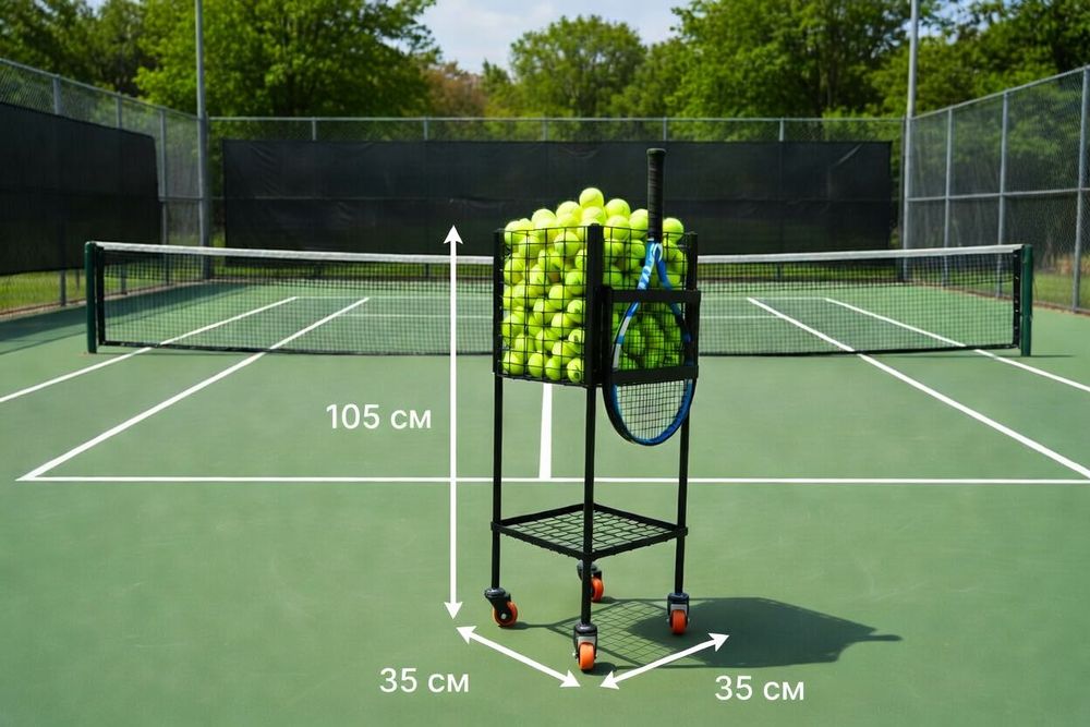 Корзина для теннисных мячей