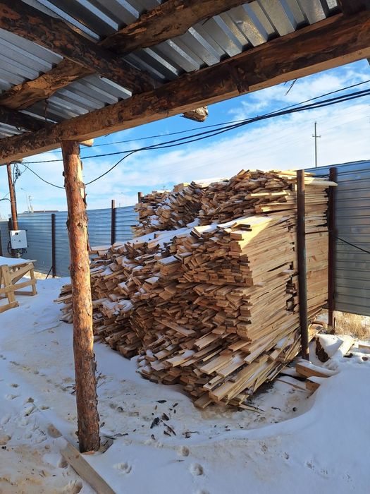 Горбыль деловой, опилка