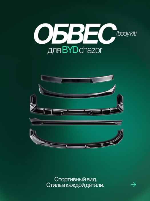 Обвес (Бодикит) для BYD Chazor