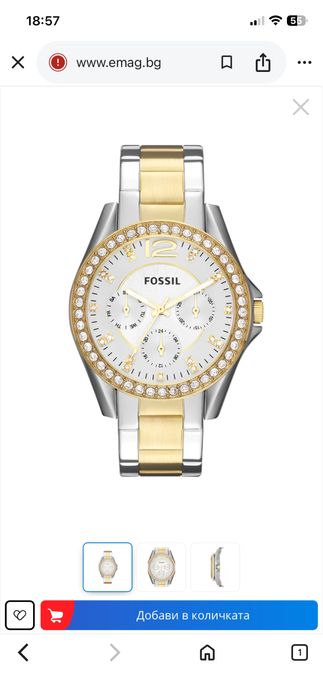 Fossil Riley дамски часовници нови
