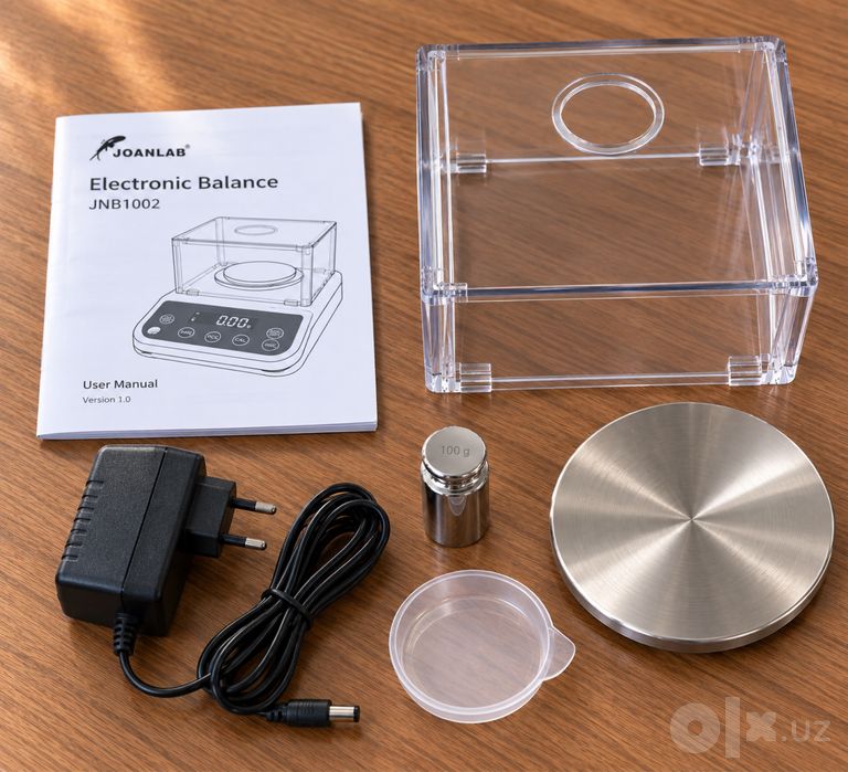 Электронные весы JOANLAB JNB1002 — 1000 г / 0,01 г