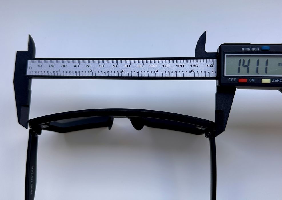 Ray-Ban Oversized Shield Square Sunglasses Black Matte Unisex