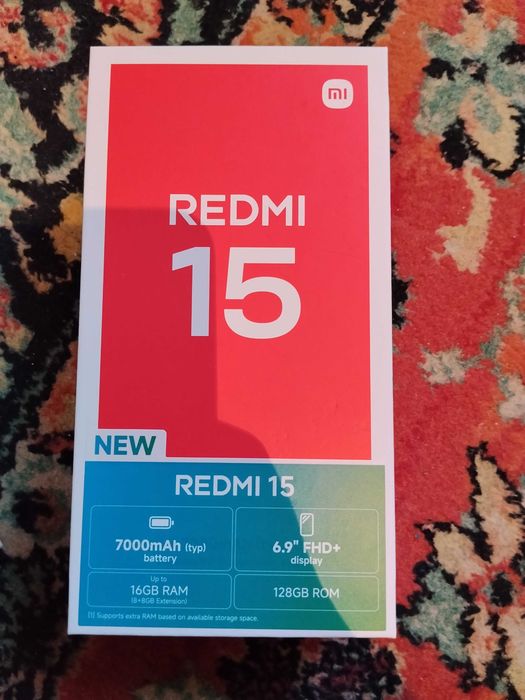 Redmi 15 8/128 Black