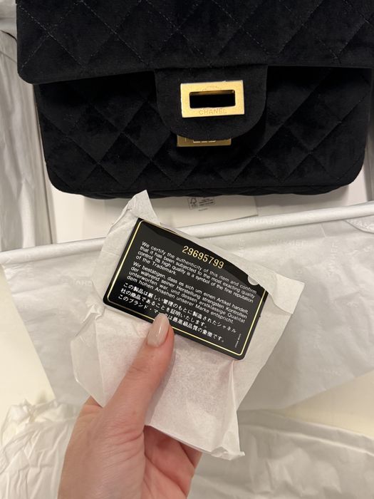 Chanel 2.5, mini velvet