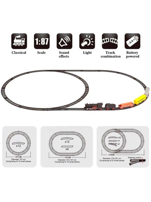 Железная дорога 410 см EUROEXPRESS есть количество первые руки