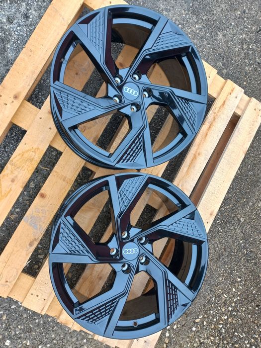 19 Audi Rs-2025 line A6 A7 A8 Q3 Q5 Rs6 Rs7 Piano Black 8.5j et35