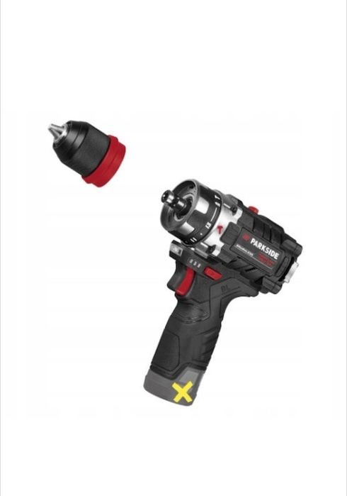 Masina de gaurit si insurubat Parkside, PSBSAP 12 A1, 12 V, motor fara perii, 45 Nm, cu valiza, 153x57x190mm