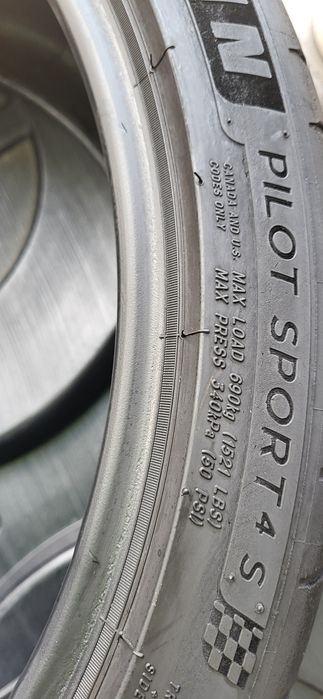 2 anvelope 245 35 20 michelin pilot sp4s 2022-2020 6mm