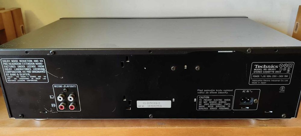 Vand casetofon deck Technics RS-BX501