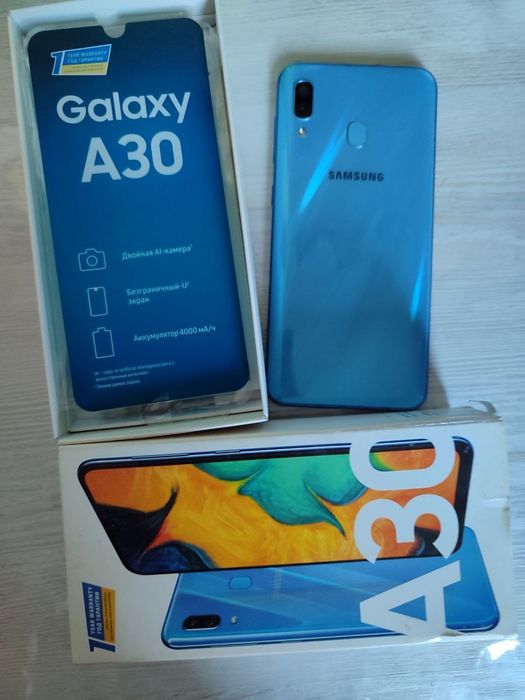 Продаю‼️ свой телефон Samsung A30 в отличном рабочем состоянии