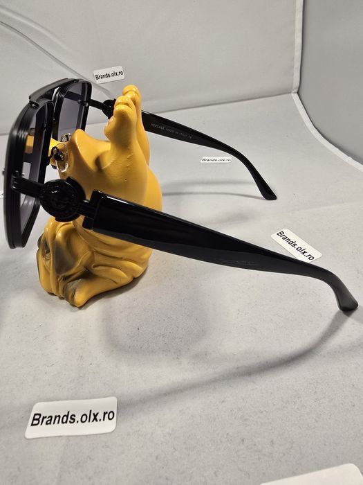 Set Ochelari de soare Verssace Special Project Aviator Full Black 65039