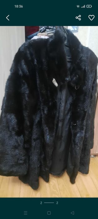 Шуба норковая 42-44рр