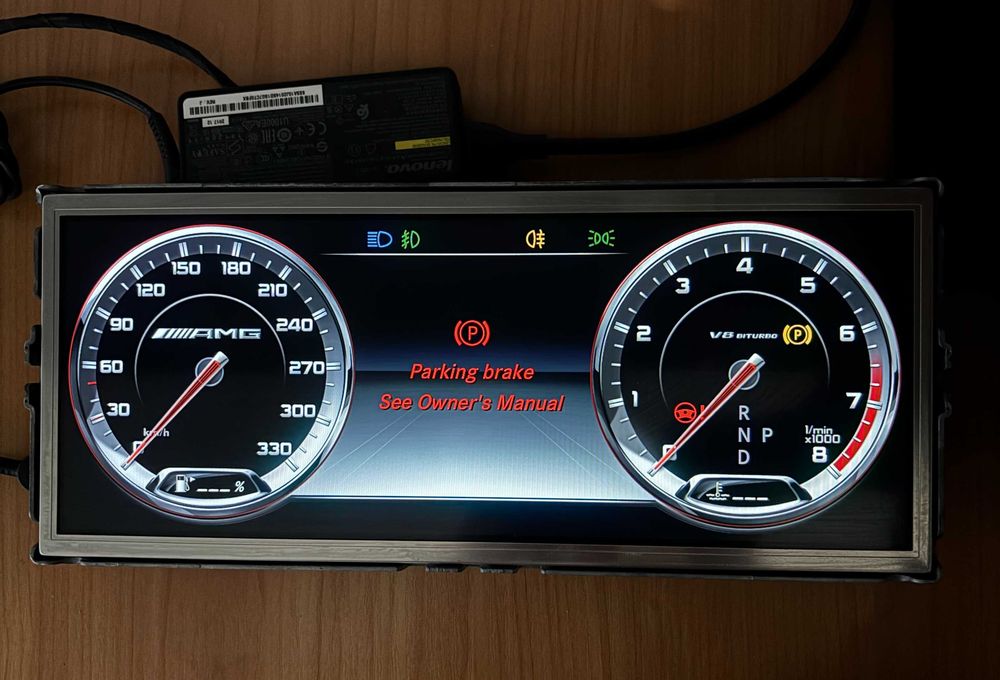 Продавам 2бр AMG Clusters Virgin Километраж W222 IC222 Преди Фейслифт