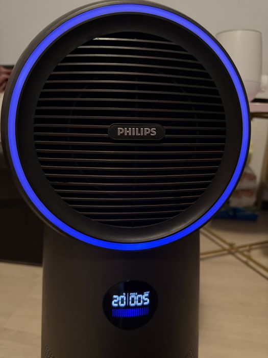 Purificator aer PHILIPS AMF220/15, 3 trepte viteza, Hepa, Incalzire/Racire, negru