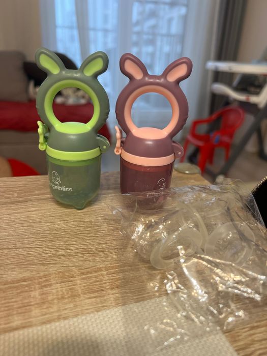 Силиконови биберони за плодове