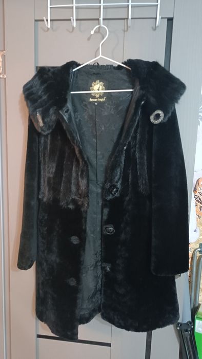 Шуба мутон-норка