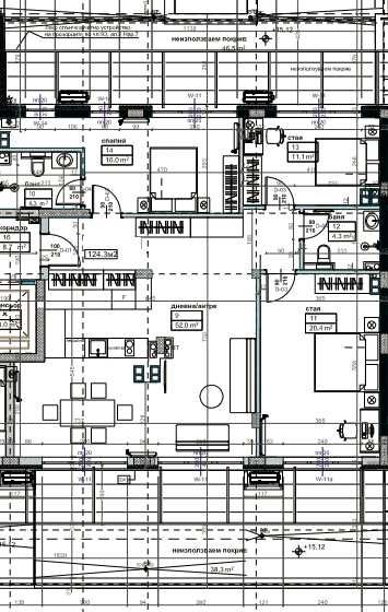 Продава се Четиристаен апартамент в София, Малинова долина - 226 кв.м за 1367 €/кв.м - Снимка #13
