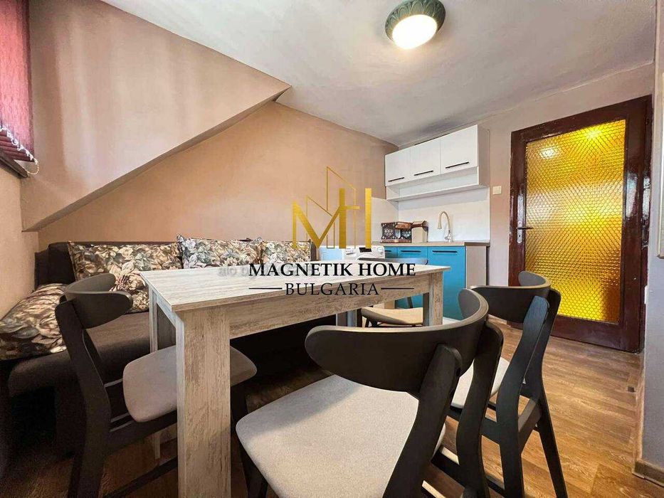 Кокетен двустаен апартамент след ремонт на метри от Флората в жк Лазур