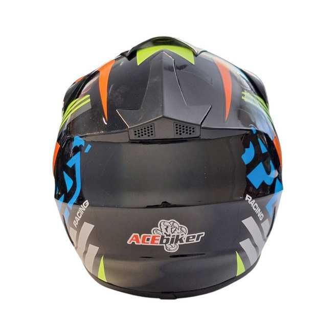 Каска Крос Мотор/Скутер/Бъги/Вело/АТВ два цвята