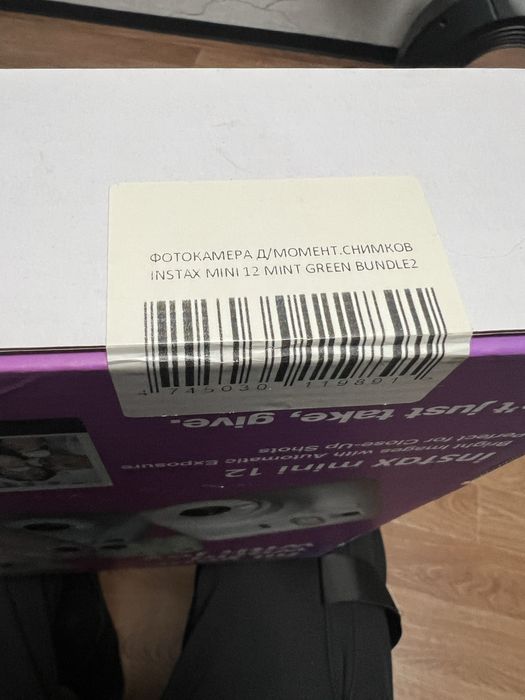Новый instax mini 12