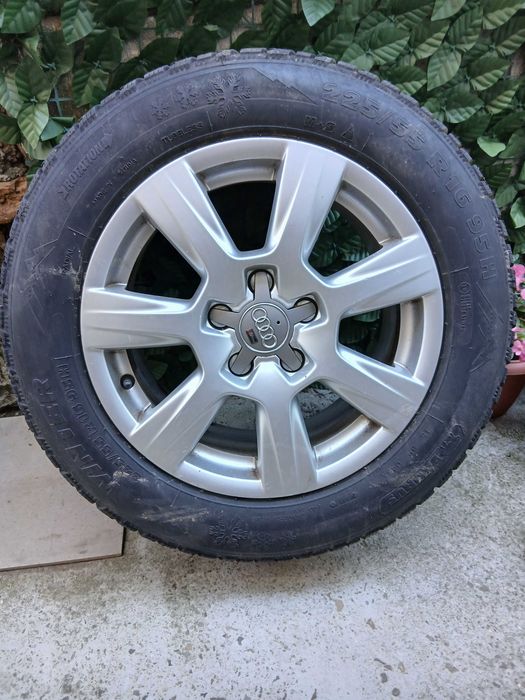 Set 4 roți cu anvelope de iarnă R16 pentru Audi