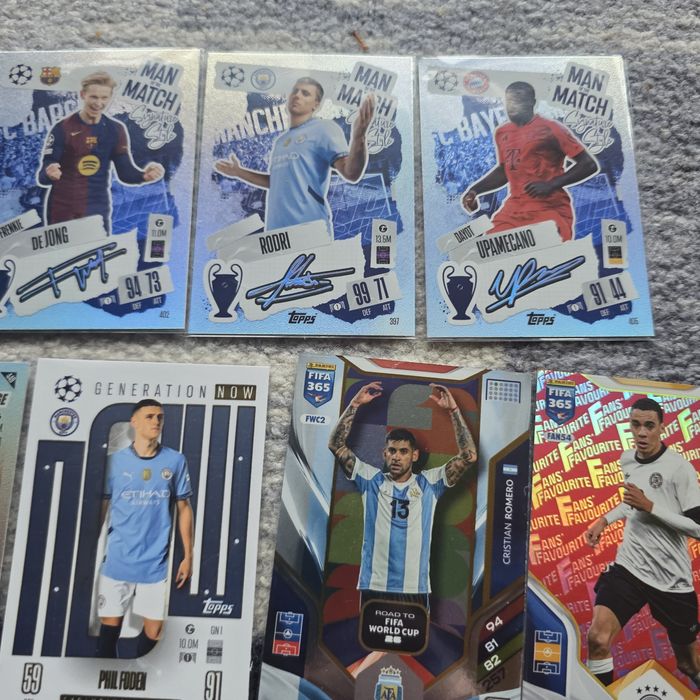 Футболни карти match attax fifa365