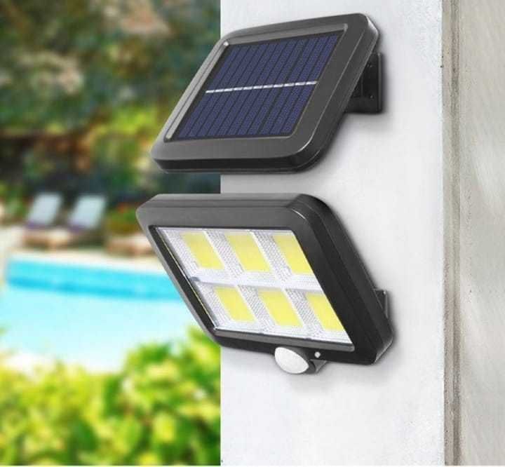 Градинска лампа с отделен панел 5 метра кабел