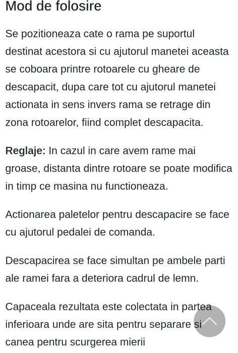 Descapacitor semiautomat mineli