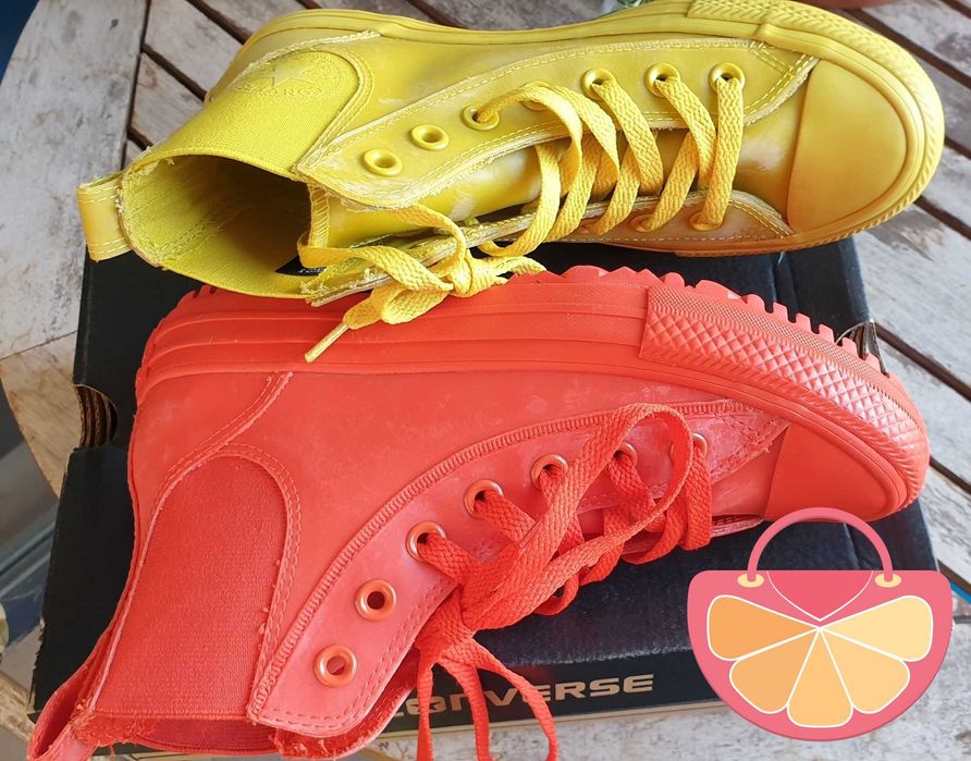 CONVERSE № 36/37 – Гумени разноцветни кецове "RUBBER BOOTS" нови кутия