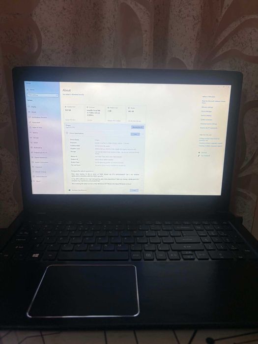 laptop i5 7200 16gb 960M nvidia