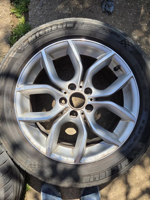 Jante R18 BMW 5x120 cu cauciucuri de vară