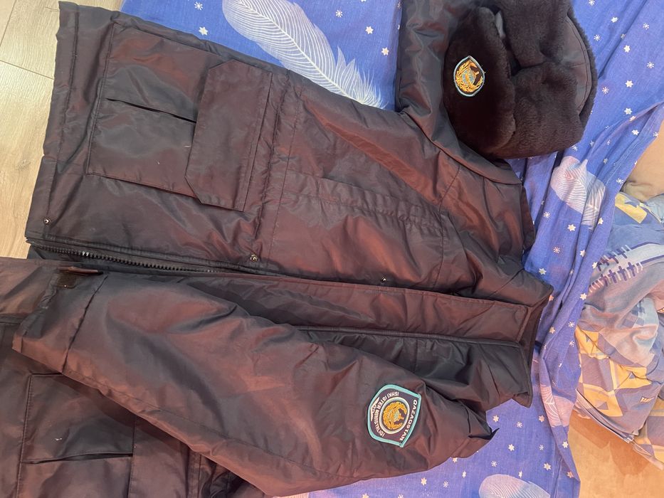 Бушлат мвд, шапка