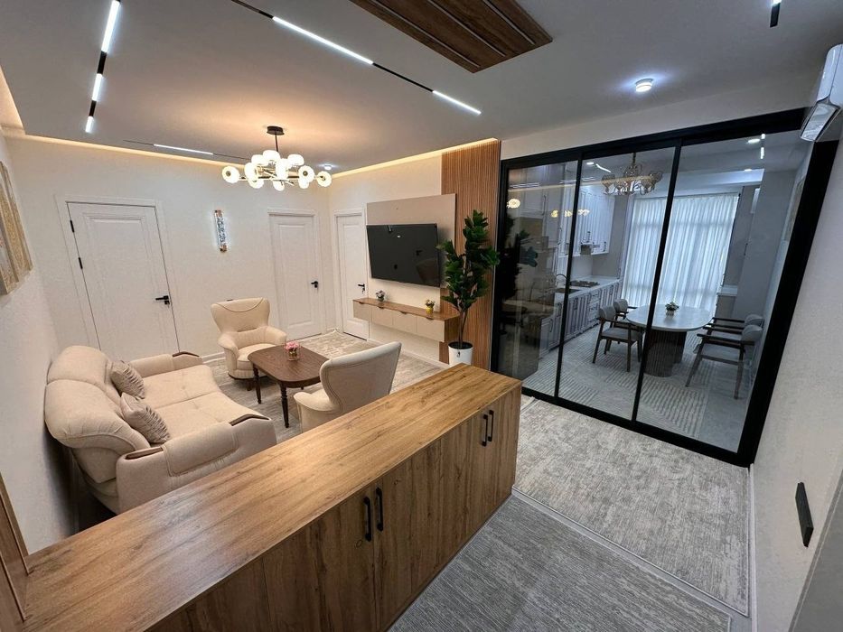 Жк Yakkasaroy City Mall 3х-комнатная 90м2 Евроремонт