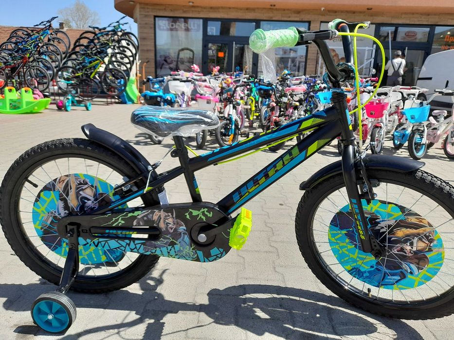 CROSS Велосипед 20" Ultra Kiddy черен