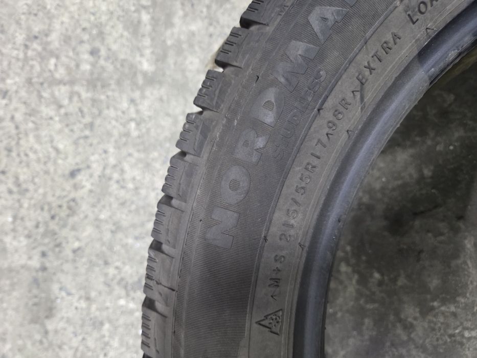 215/55R17 Б/У шины