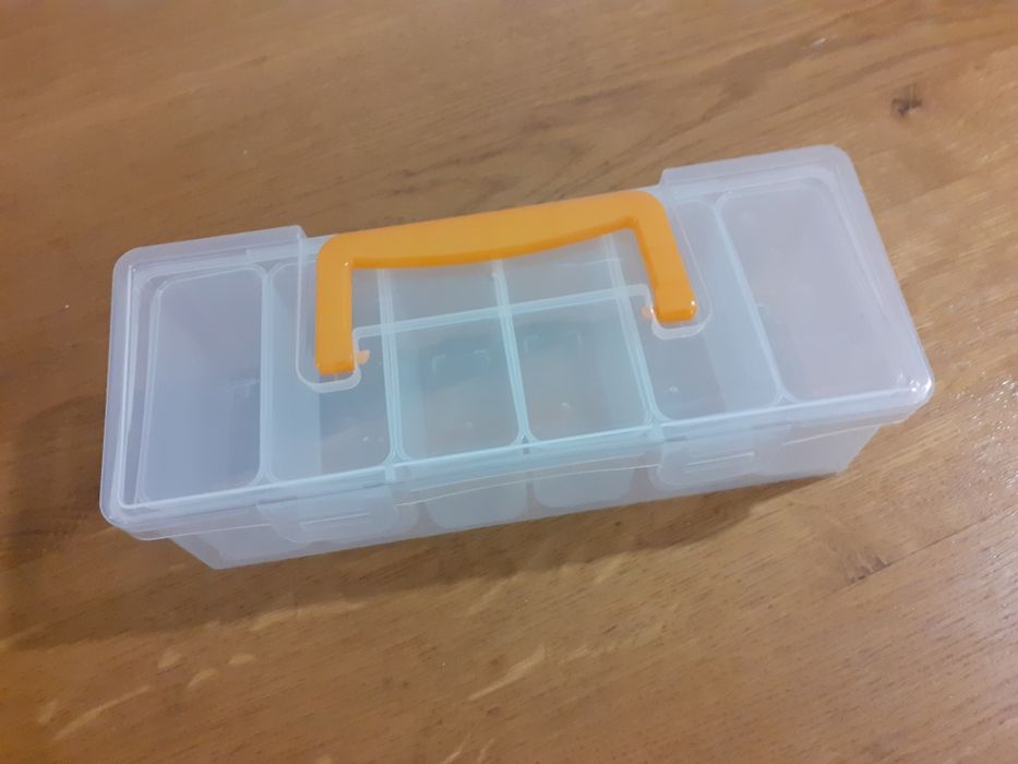 Cutie transparenta depozitare