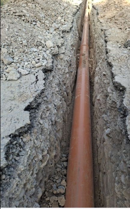 Сантихника Канализация установка Транша Ура Падивол Яма казиш ишлари